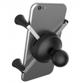 Berceau de smartphone RAM MOUNTS X-Grip® universel et ajustable - Boule B smartphones S/M