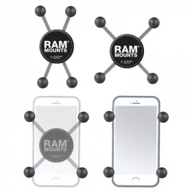 Berceau de smartphone RAM MOUNTS X-Grip® universel et ajustable - Boule B smartphones S/M
