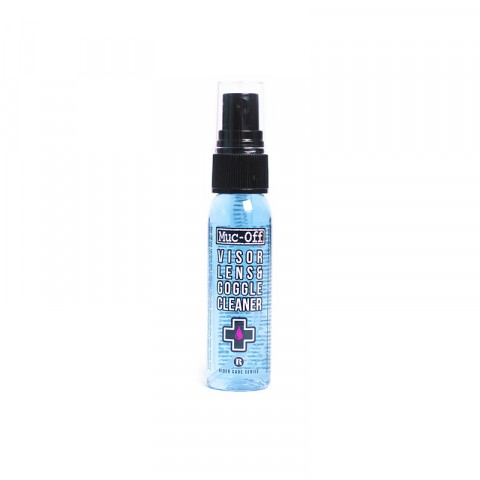 Spray nettoyant écran, lunettes et masque MUC-OFF Visor, Lens & Goggle Cleaner 30ml -1pc X12