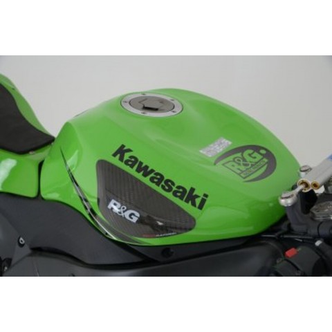 Sliders de réservoir R&G RACING - carbone Kawsaki ZX6-R