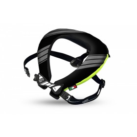 Protection de cervicale UFO Bulldog noir/jaune fluo Oversize