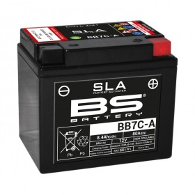 Batterie BS BATTERY SLA sans entretien activé usine - BB7C-A