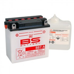 Batterie BS BATTERY conventionnelle avec pack acide - BB7-A