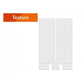 Kit protection adhésive pour protection de fourche vélo ALGIS Texture - transparant