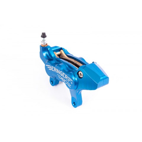 Étrier de frein droite axial BERINGER Aerotech® 6 pistons - bleu