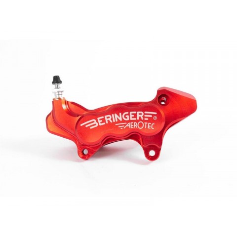 Étrier de frein droite axial BERINGER Aerotech® 6 pistons - rouge