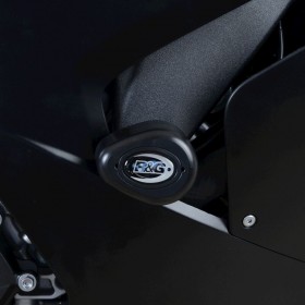 Tampons de protection R&G RACING Race Aero - noir Honda CBR1000RR-R Fireblade SP