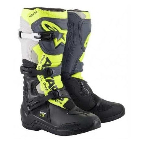 TECH 3 BLACK CGRY  YELLOW FLUO  9