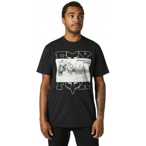 HEAD SPLITTER SS PREMIUM TEE [BLK]