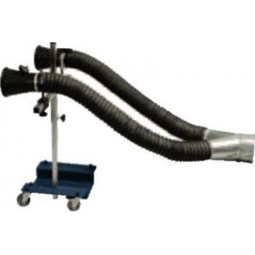 Support double sorties & cône FILCAR Ø75mm