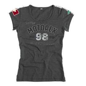 T-shirt MOTOREX Classic Line gris femme taille M