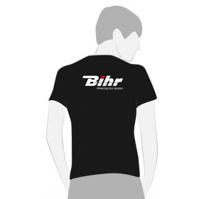 T-SHIRT BIHR NOIR POWERING YOUR PASSION TAILLE L