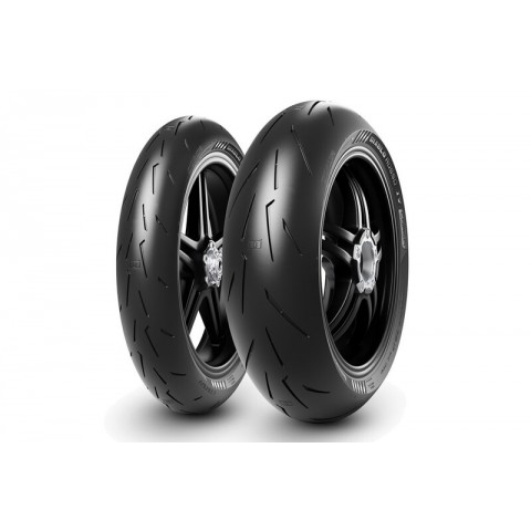 Pneu PIRELLI Diablo Rosso IV Corsa 200/60 ZR 17 M/C (80W) TL