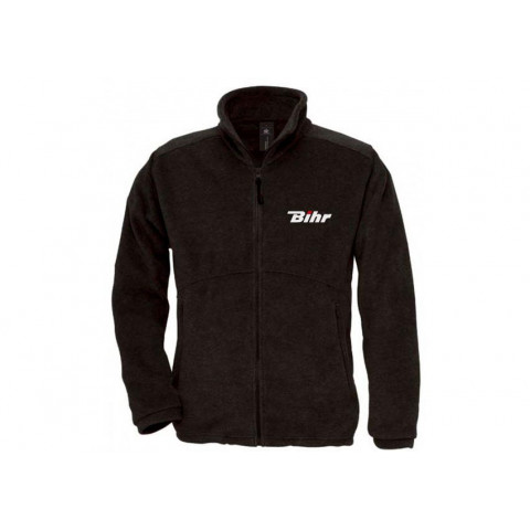 Blouson polaire zippé BIHR noir taille L