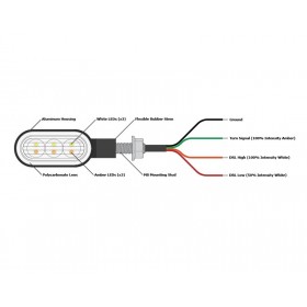 Clignotants avant DENALI T3 Modular Switchback