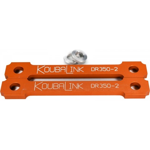 Kit de rabaissement de selle KOUBALINK (44.5 mm) orange - Suzuki