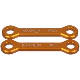 Kit de rabaissement de selle KOUBALINK (31.8 mm) orange - Kawasaki / Suzuki