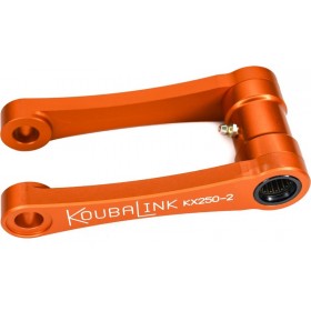 Kit de rabaissement de selle KOUBALINK (41.3 mm) orange - Kawasaki KX250