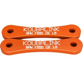 Kit de rabaissement de selle KOUBALINK (38.1 mm) orange - BMW F650CS