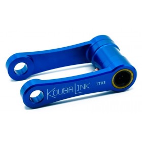 Kit de rabaissement de selle KOUBALINK (50.8 mm) bleu - Yamaha TTR250