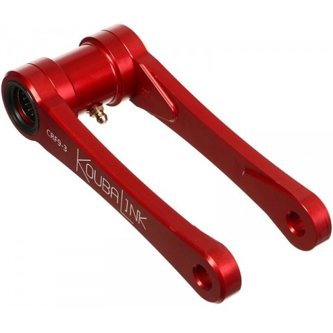 Kit de rabaissement de selle KOUBALINK (38.1 - 53.3 mm) rouge - Honda CRF250R / 450R