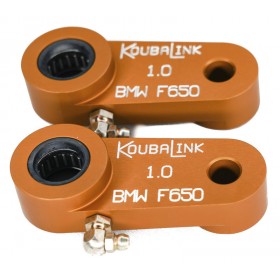 Kit de rabaissement de selle KOUBALINK (25.4 mm) orange - BMW F650 Funduro