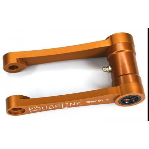 Kit de rabaissement de selle KOUBALINK (25.4 mm) orange - Sherco