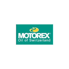 Logo MOTOREX imprimé des 2 côtés pour présentoir