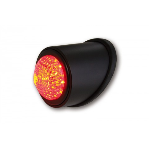 Feu arrière LED SHIN YO Old School TYPE1 noir verre rouge