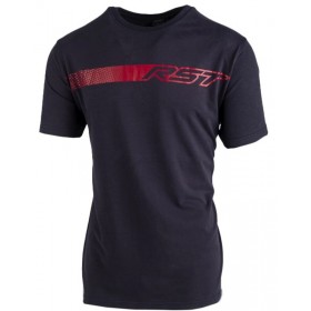 T-Shirt RST Fade - bleu navy/rouge taille L