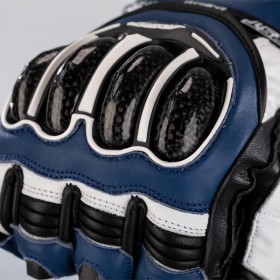 Gants RST Tractech Evo 4 cuir bleu/blanc/noir taille XXL