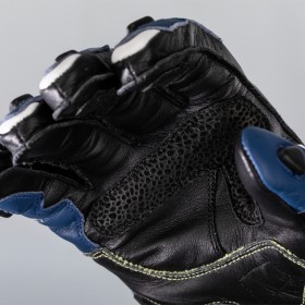 Gants RST Tractech Evo 4 cuir bleu/blanc/noir taille L