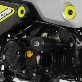 Tampons de protection R&G RACING Aero - noir Honda MSX 125 GROM