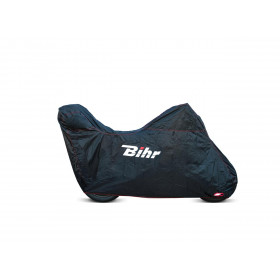 Housse de protection extérieure BIHR compatible bulle haute et Top Case noir taille S