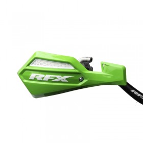 Protège-mains RFX série 1 (vert/blanc) avec kit de montage