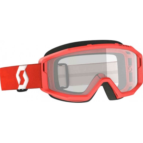 SCO GOGGLE PRIMAL CLEAR RED CLEAR