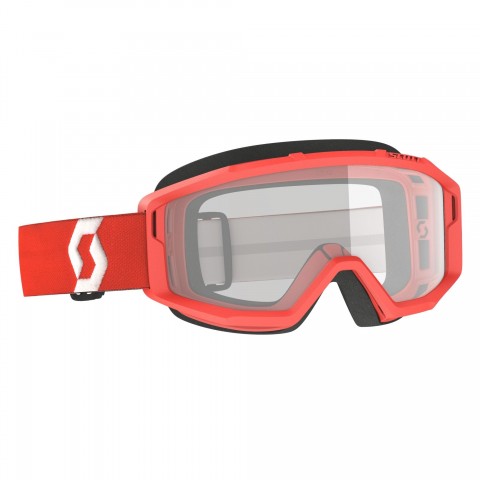 SCO GOGGLE PRIMAL CLEAR RED CLEAR