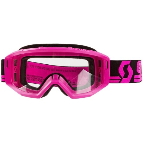 SCO GOGGLE PRIMAL CLEAR BLACK/PINK CLEAR