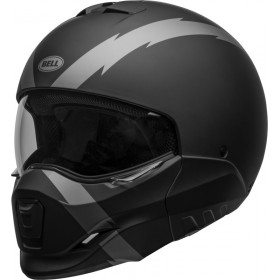 CASQUE BELL BROOZER ARC MATTE BLACK/GRAY