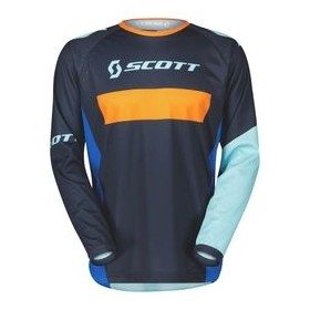 SCO JERSEY 350 RACE JUNIOR BLUE/ORANGE L