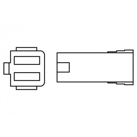 Câble adaptateur mini clignotant HIGHSIDER Suzuki