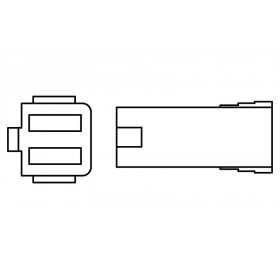 Câble adaptateur mini clignotant HIGHSIDER Suzuki