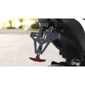Support de plaque HIGHSIDER Akron-RS (sans éclairage) - Ducati Hypermotard 950