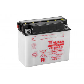 Batterie YUASA Y50-N18A-A conventionnelle