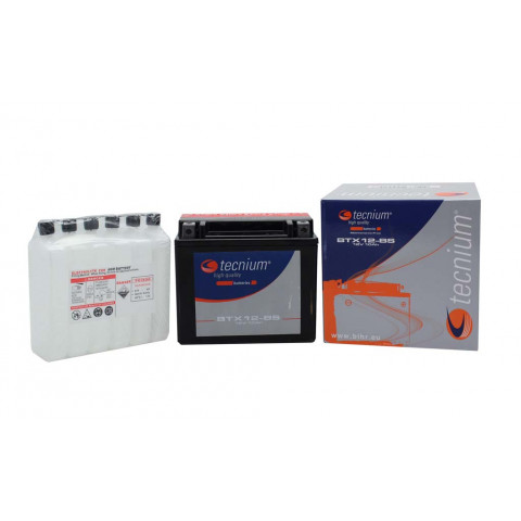 Batterie TECNIUM BTX7A-BS sans entretien livrée avec pack acide