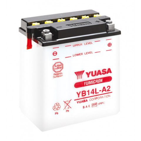Batterie YUASA 6N2A-2C-3 conventionnelle