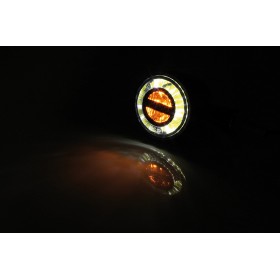 Clignotant LED HIGHSIDER Rocket Bullet avec feu de position