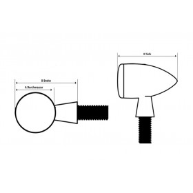 Clignotants LED HIGHSIDER Apollo Classic