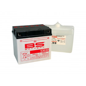 Batterie BS 53030 conventionnelle livrée avec pack acide