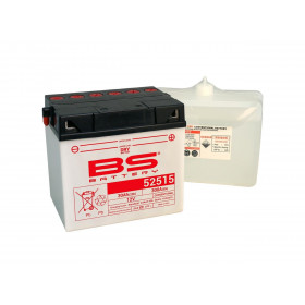 Batterie BS 52515 conventionnelle livrée avec pack acide